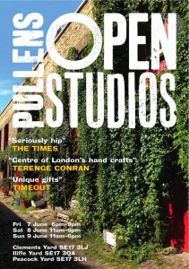 Pullens Open Studios, 7,8,9 June -1